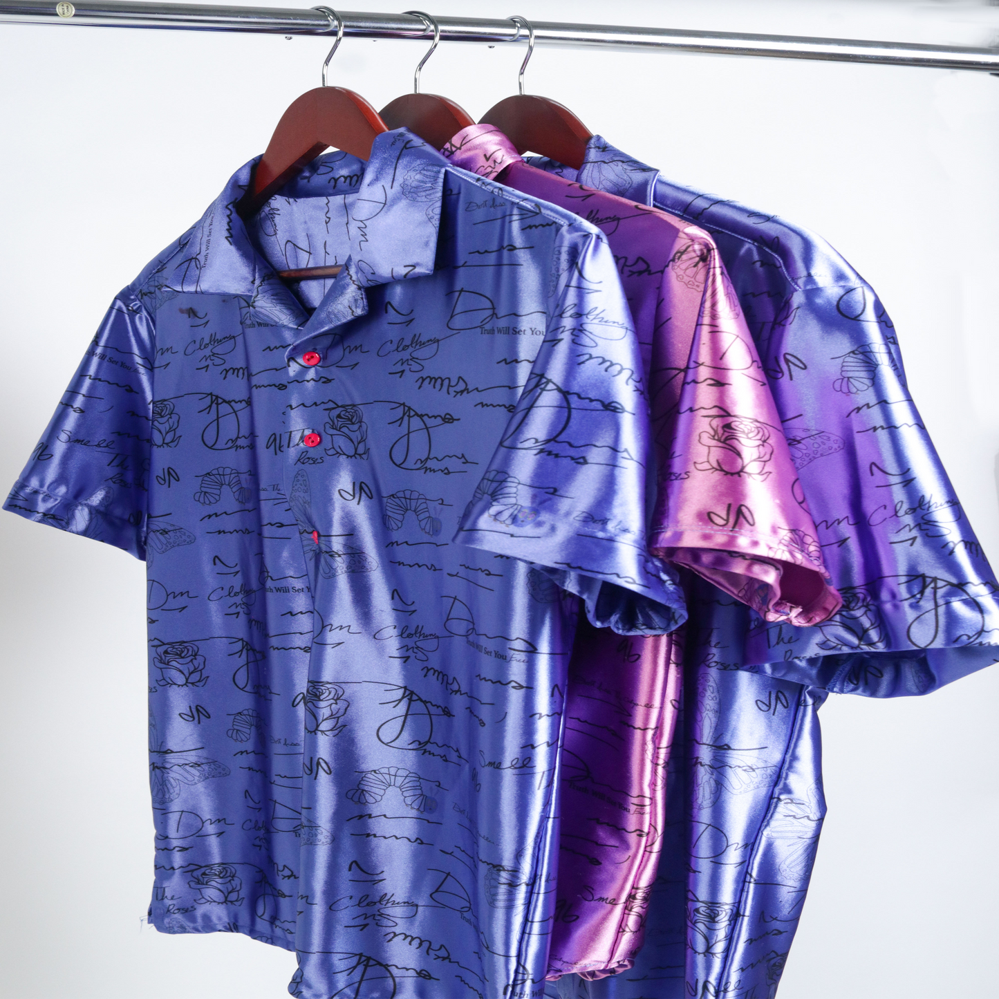 DMNS® 'Signature' Silk Printed Button- Up (Women's)